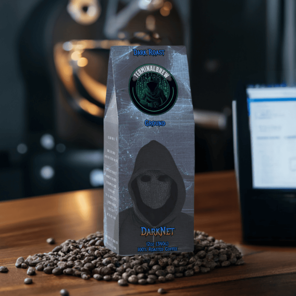 Cyber CoffeeDarkNet (Ground) Terminal Brew