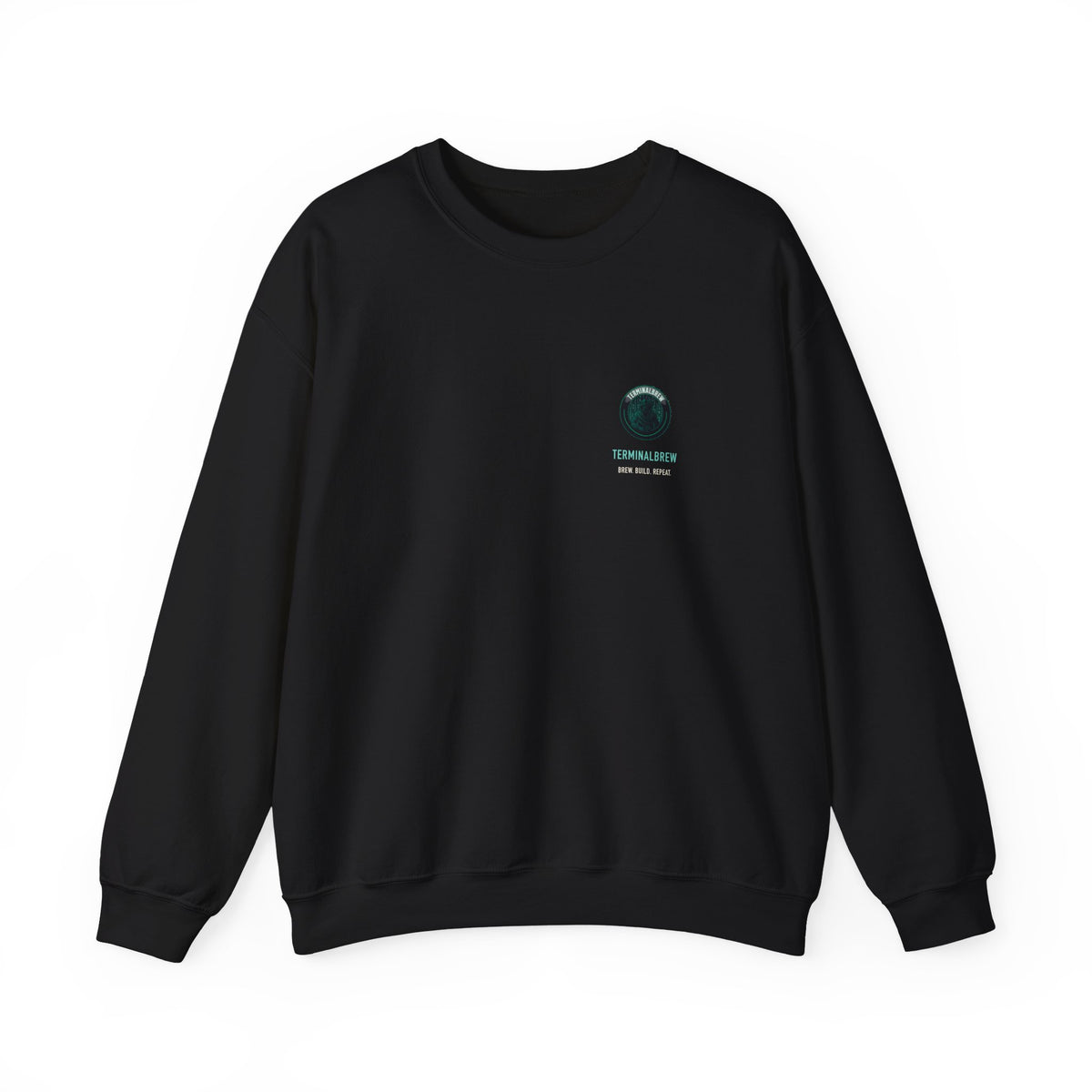 TerminalBrew — Brew. Build. Repeat. Night Shift Crewneck