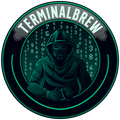 Terminal Brew Hacker Coffee Coffee Label
