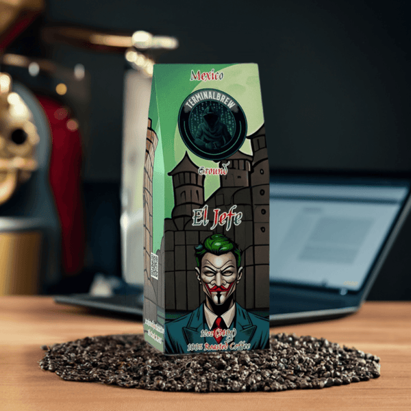 Cyber CoffeeEl Jefe (Ground) Terminal Brew 